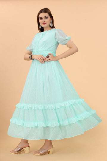 Designer Long Anarkali Gown Collection