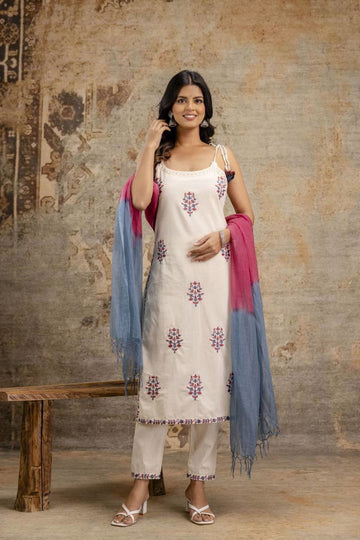 Cotton Flex Embroidered Readymade Collection