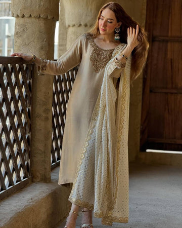 Pure Silk Kurta Set