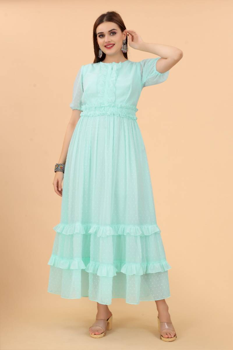Designer Long Anarkali Gown Collection