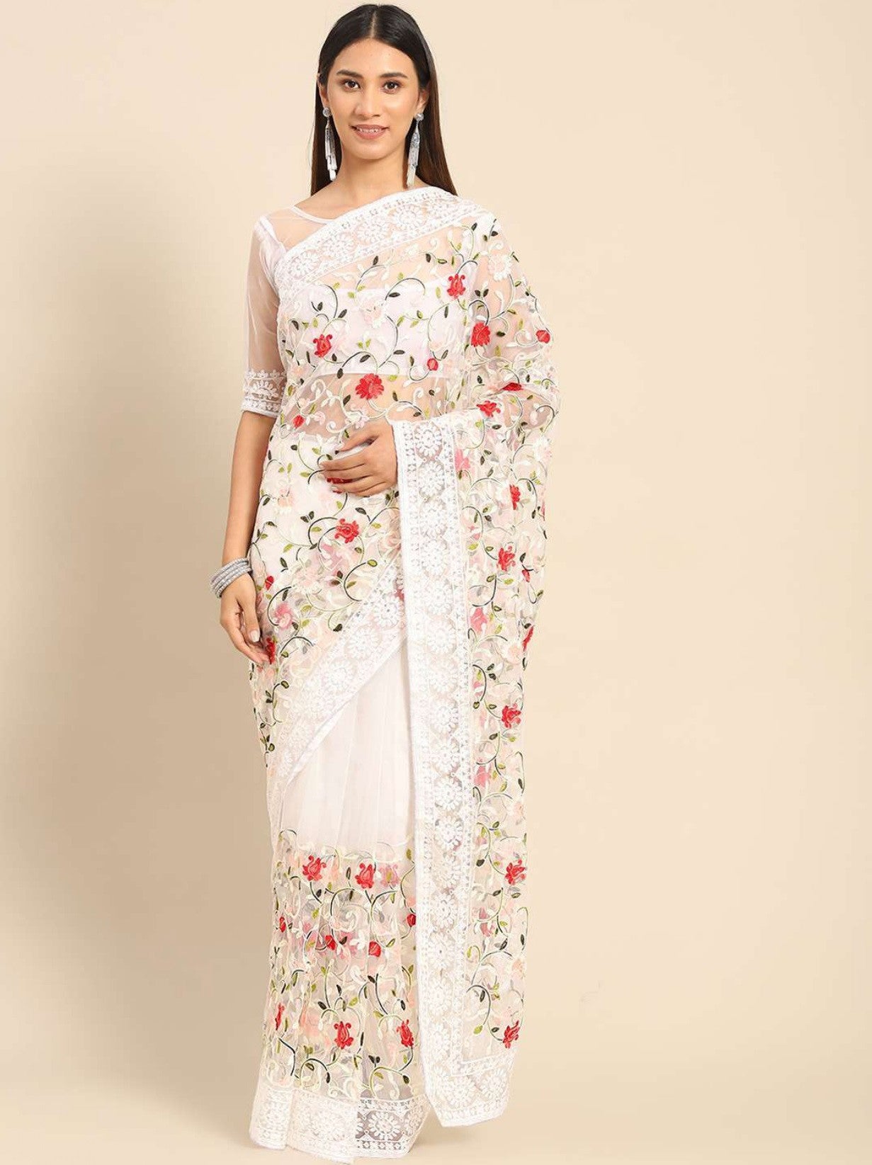 Party Wear Designer Net Saree Collection