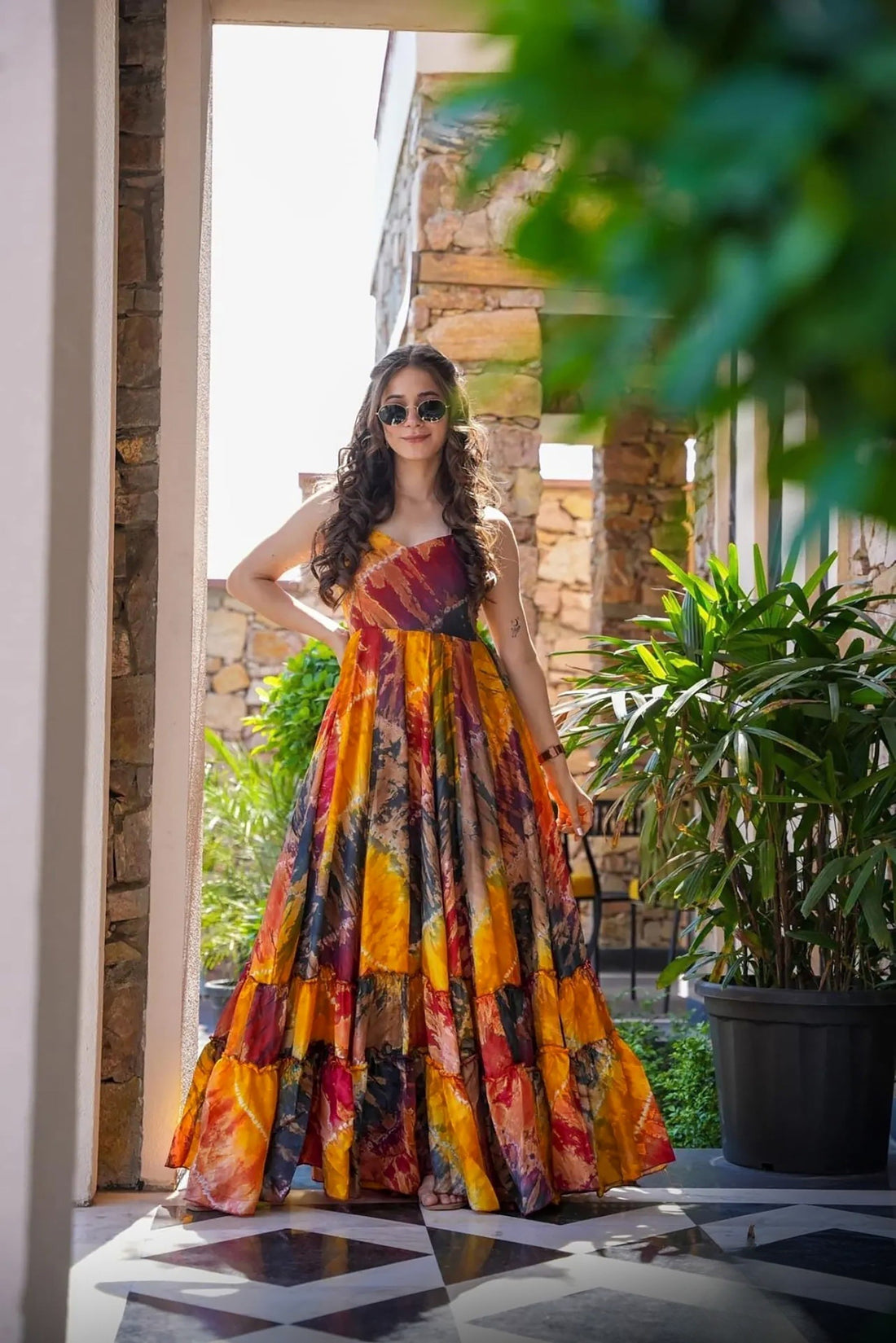 Fancy Digital Printed Gown Collection