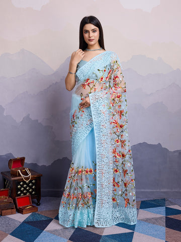 Fancy Net Saree Collection
