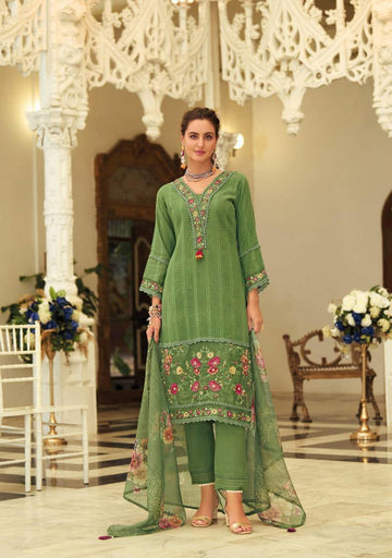 Cotton Kurti Pant With Dupatta Collection