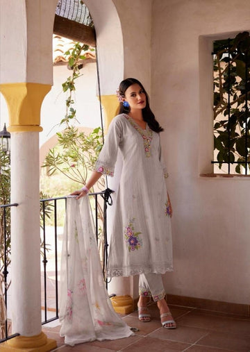 Prm Viviyana Cotton Embroidered Fancy Salwar Kameez Collection