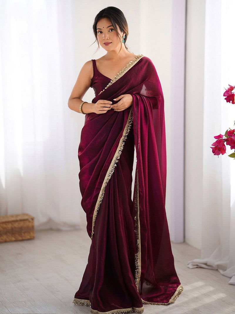 Satin Silk Stylish Saree Collection