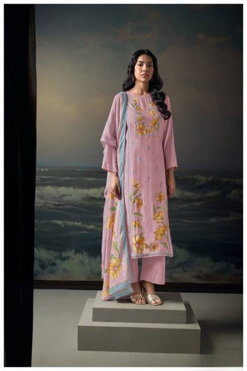 Silk Printed Salwar Suit Collection