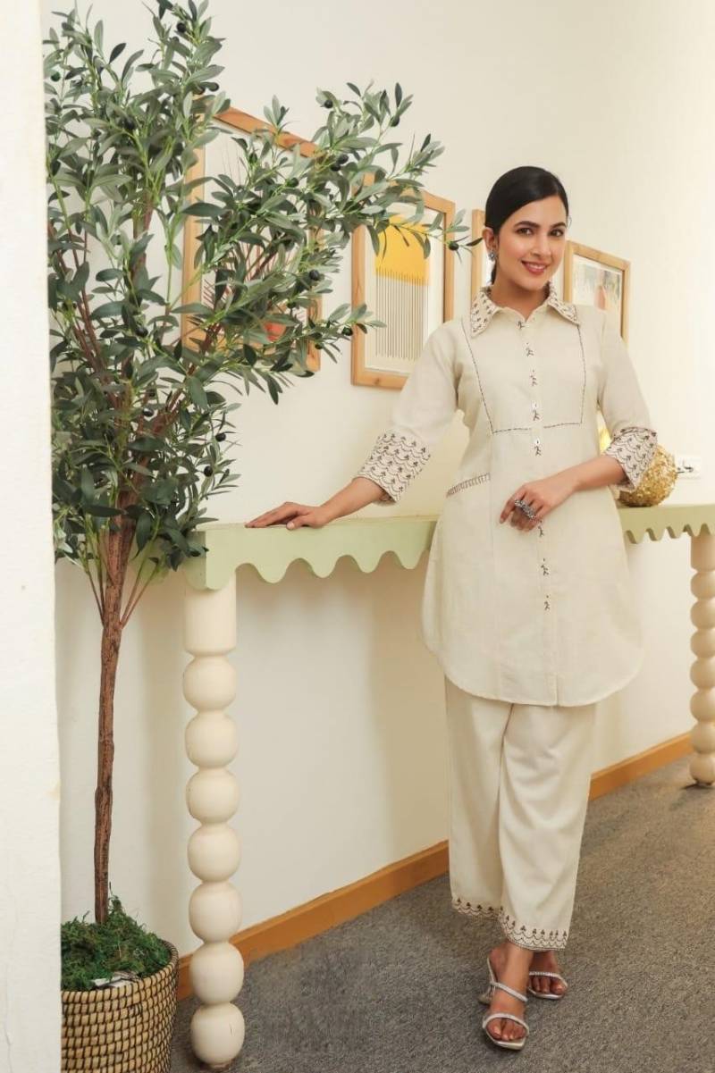 Cotton Flex Western Co Ord Set