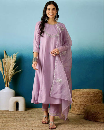 SILK BLEND ANARKALI GOWN COLLECTION